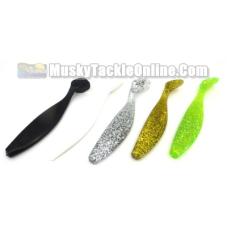 Muskies Canada Inc - Rover Baits are entirely handmade Canadian soft  plastic 9.5 and 12” musky swim baits and Swimjigs. The swim baits hint for  centre like no other plastic, find out