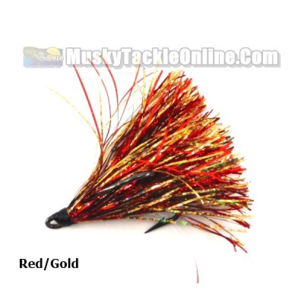 Eagle Claw Red Bait Holder Hooks - Mr FLY