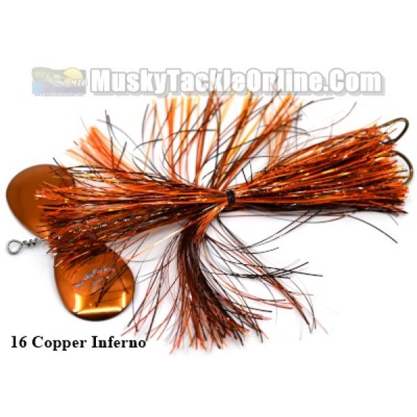 Bucktail musky lure - Double 8 Blade Bucktail - Shop Outdoor Gear for  Hunting and Fishing - Double Nickel Outdoors