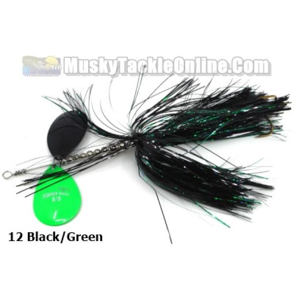 The Knocker, 10/9 stagger, Muskie/Pike Bucktail