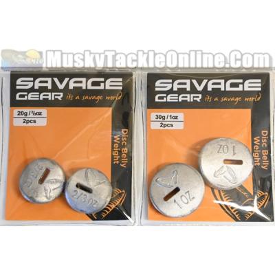 Savage Gear Disc Weights - 2 Pack