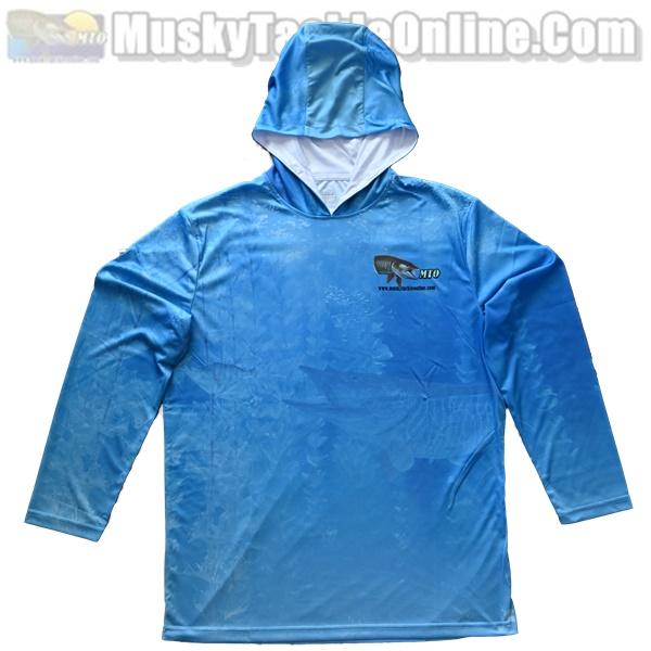 Snowbee Superlight Long Sleeved Fishing Shirt - Electric Blue