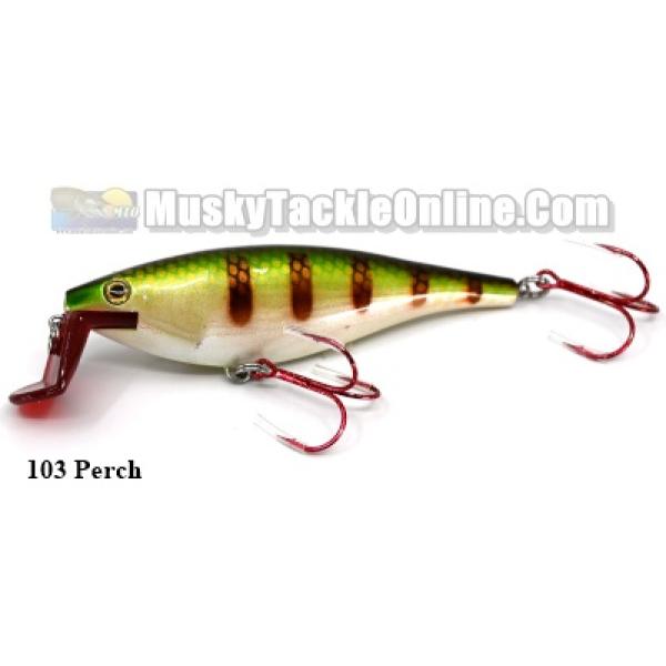 Custom Painted Fishing Lure With Rattles 