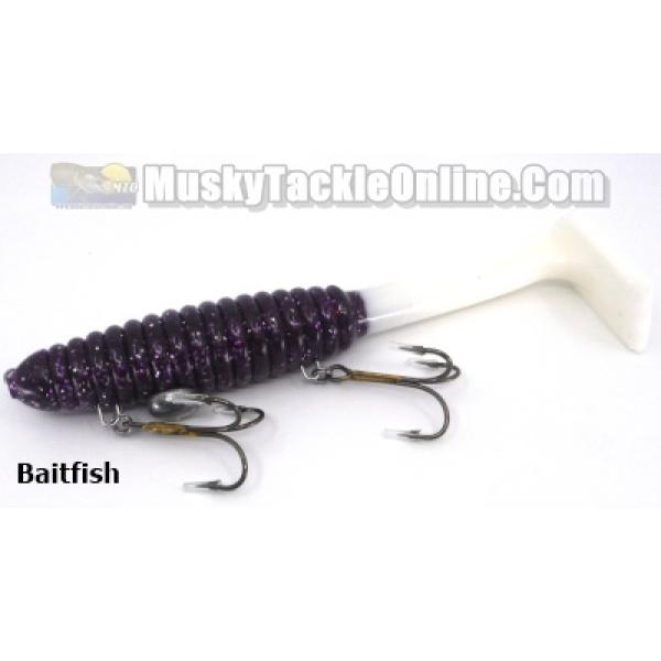 Whale Tail Plastics 9 Phat Tail - Musky Tackle Online